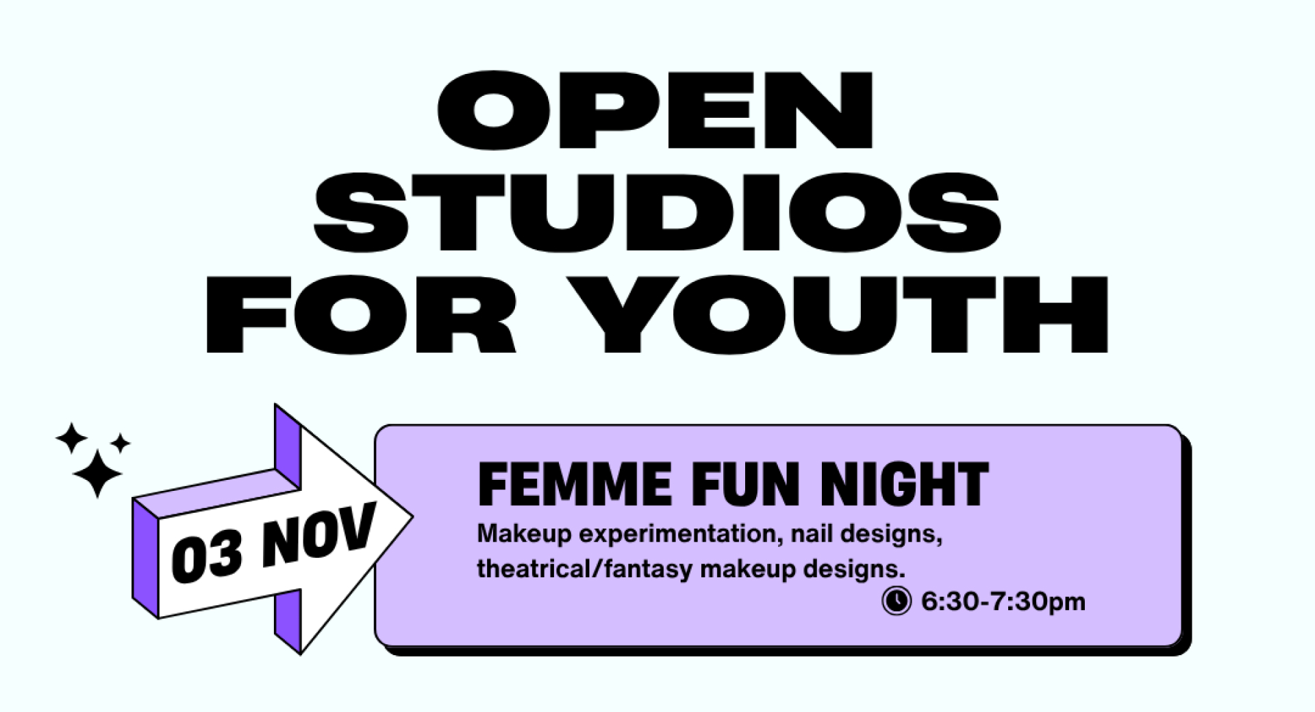 Open Studios for Youth Femme Fun Night